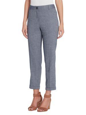 Tahari Arthur S. Levine Petite Cropped Trousers