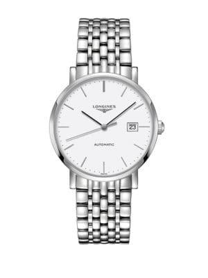 Longines Elegant Collection Stainless Steel Bracelet Watch