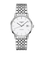 Longines Elegant Collection Stainless Steel Bracelet Watch