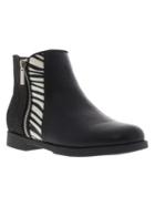 Kenneth Cole Side Zipper Ankle Boots