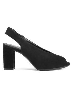 Aerosoles Birdbath Suede Slingback Sandals