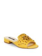 Kensie Kassie Satin Slip-on Sandals
