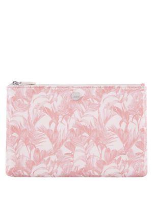 Lodis Palm Leather Flat Pouch
