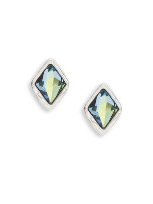 Uno De 50 Stalagmite Crystal Drop Earrings