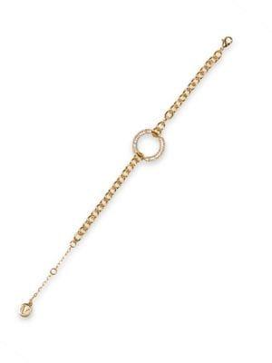 Vince Camuto Goldtone Hoop Line Bracelet