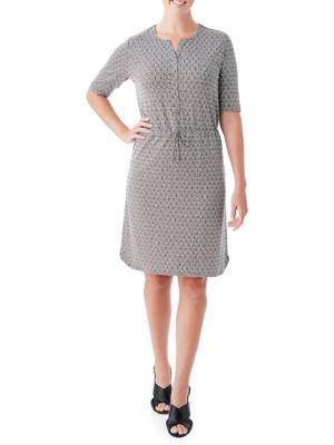 Olsen Drawstring-waist Dress