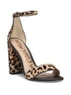 Sam Edelman Yaro Leopard-print Calf Hair Sandals