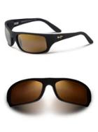 Maui Jim Peahi Wrap Polarized Sunglasses
