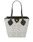 Anne Klein Printed Leather Tote