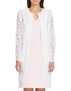 Tahari Arthur S. Levine Lace Scallop Topper