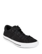 Converse Madison Suede And Leather Sneakers