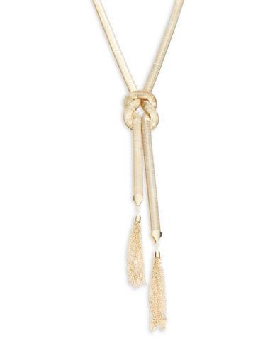 Cara Snakechain Knotted Pendant