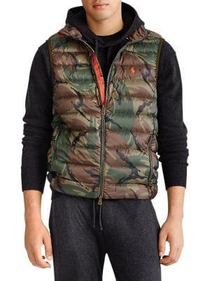 Polo Ralph Lauren Packable Camo Down Vest