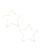 Bcbgeneration Angelo Summer Large Star Hoop Earrings