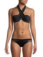 Peixoto Bella Cross Halterneck Top