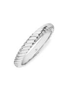 Gold And Honey Sterling Silver Scalloped Bangle Bracelet