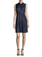 Elie Tahari Samiyah Button-front Dress