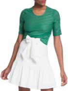 Plenty By Tracy Reese Short-sleeve Cropped Top