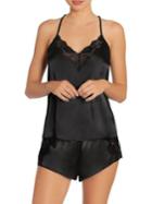 In Bloom At Last 2-piece Satin Cami Top & Shorts Set
