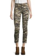 True Religion Cropped Camouflage Jeans
