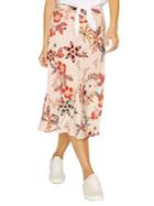 Sanctuary Everyday Floral-print Midi Skirt