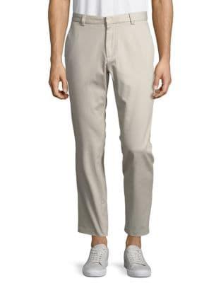 Black Brown Bedford Corduroy Cropped Trousers