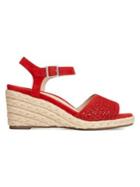 Vionic Ariel Suede Wedge Espadrilles