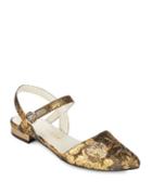Anne Klein Embroidered Odell Slingback