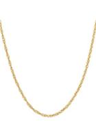 Lord & Taylor Basic Chains 14k Yellow Gold Necklace
