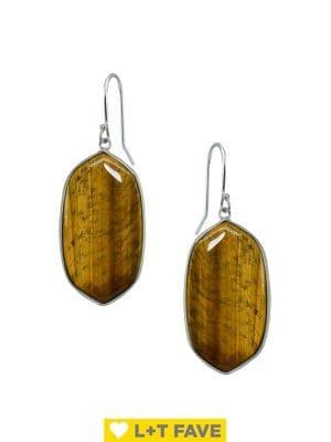 Lord & Taylor Semi-precious Stone Drop Earrings