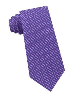 Michael Michael Kors Grid Silk Tie