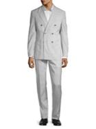 Tallia Orange Melange Double-breasted Suit