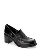 Calvin Klein Pamelyn Leather Penny Loafers