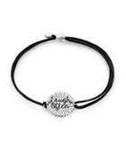 Alex And Ani Kindred Cord Laugh Often Sterling Silver Bracelet