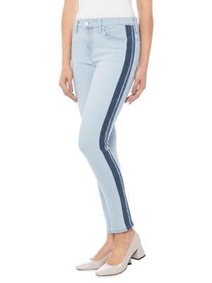 Joe's Jeans Icon Side-stripe Ankle Skinny Jeans