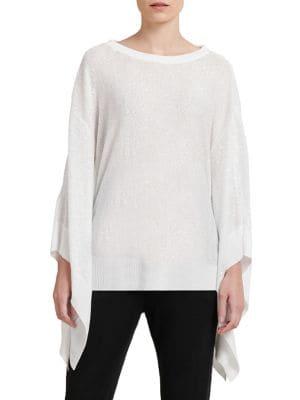 Donna Karan Cape Sleeve Top