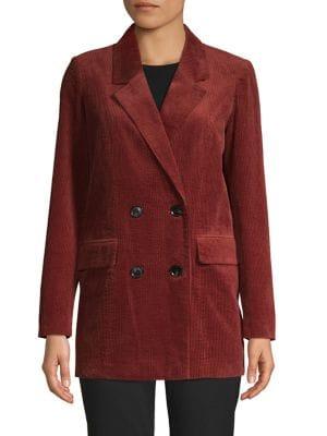 Vero Moda Double-breasted Corduroy Jacket