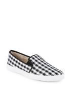 Anne Klein Zandrie Checkered Slip-on Sneakers