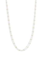 Argento Vivo Sterling Silver Two-tone Double Layer Choker Necklace