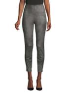 H Halston High-rise Foil Leggings