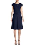 Marella Belted A-line Dress