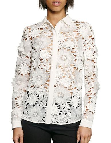 French Connection Manzoni Lace Top