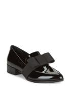 424 Fifth Verna Ribbon Patent Leather Loafers