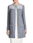 T Tahari Tweed Topper