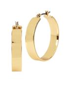 Kenneth Cole New York Wide Goldone Hoop, 1.2 In.