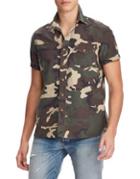 Polo Ralph Lauren Classic-fit Camouflage Cotton Button-down Shirt