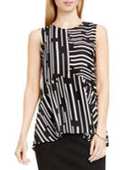 Vince Camuto Flared Stripe Top