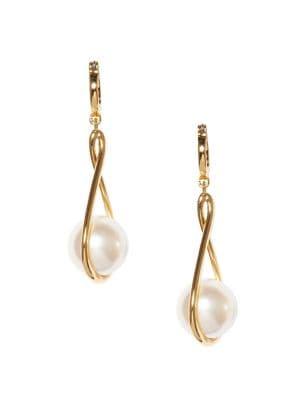 Vince Camuto Faux Pearl Drop Earrings