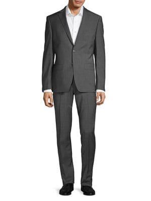 Calvin Klein Mini Check Stretch Suit