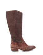 Matisse Tall Western Leather Embossed Boots